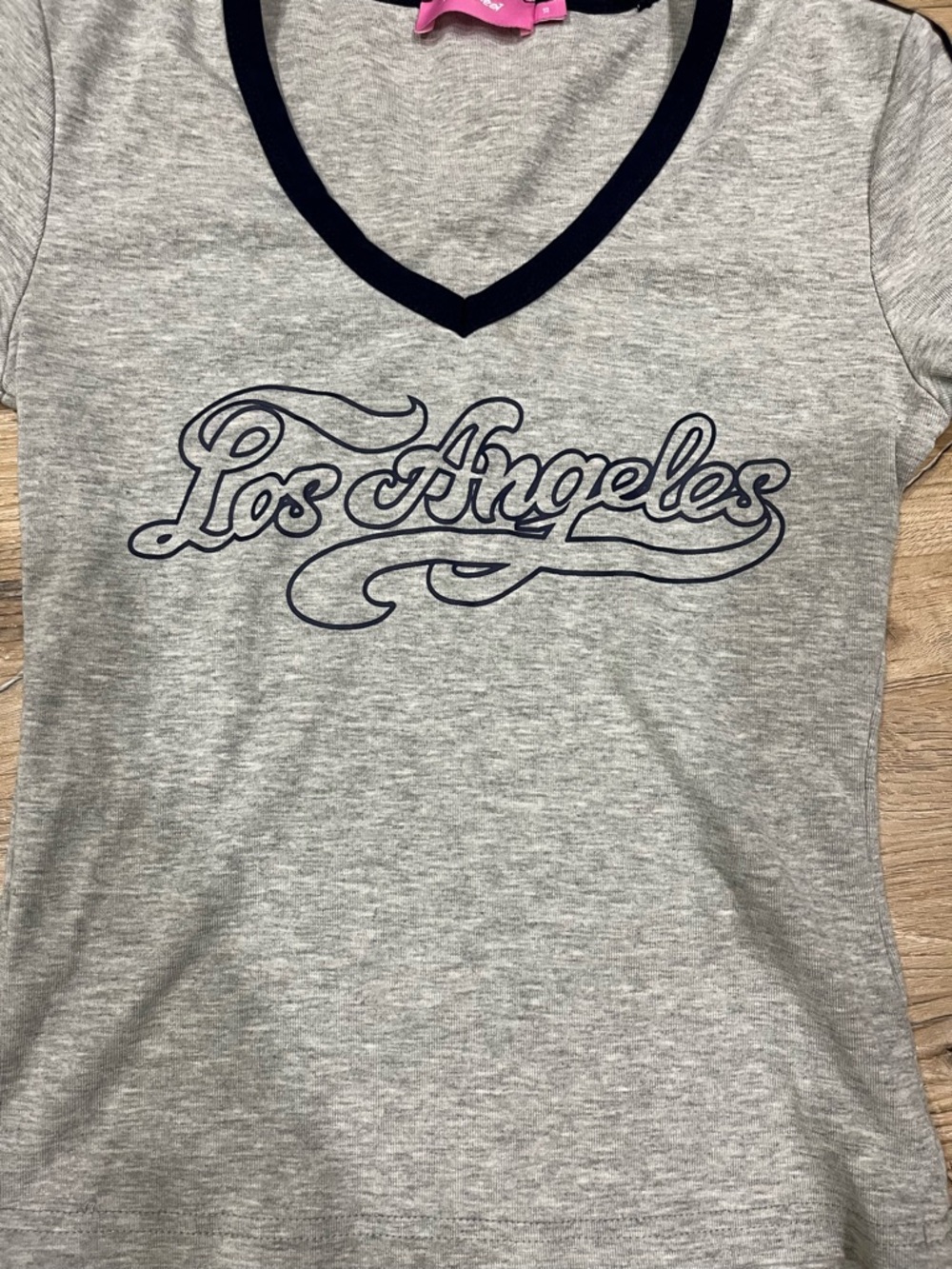 Edikted Baby Tee XS - Los Angeles - Picture 3 of 5